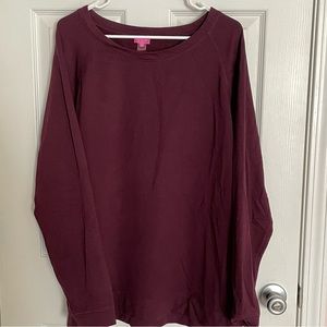Stella & Dot Side Zip Sweatshirt SZ 1X